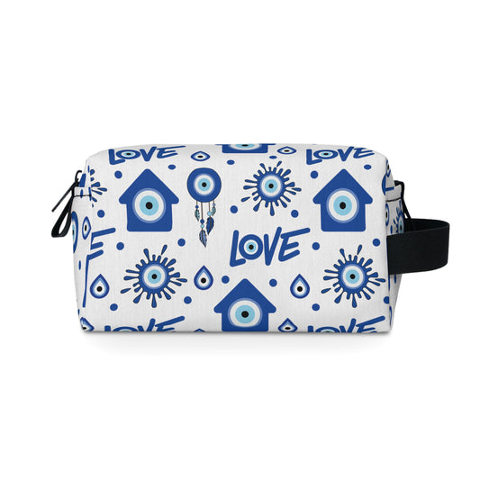 Evil Eye Toiletry Bag | Protective & Water-Resistant Organizer | Ideal for Travel, Camping, College