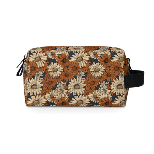 Daisy Toiletry Bag | Cheerful Floral Organizer | Water-Resistant & Durable for Travel, College, and Outdoor Adventures