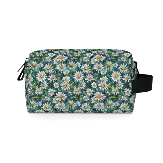 Daisy Toiletry Bag | Cheerful Floral Organizer | Water-Resistant & Durable for Travel, College, and Outdoor Adventures