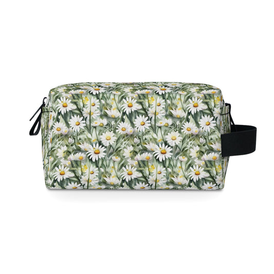 Daisy Toiletry Bag | Cheerful Floral Organizer | Water-Resistant & Durable for Travel, College, and Outdoor Adventures