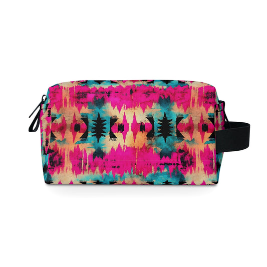 Aztec Toiletry Bag | Water-Resistant & Durable Makeup Bag | Ideal for Camping & College | Stylish Organizer Dopp Kit