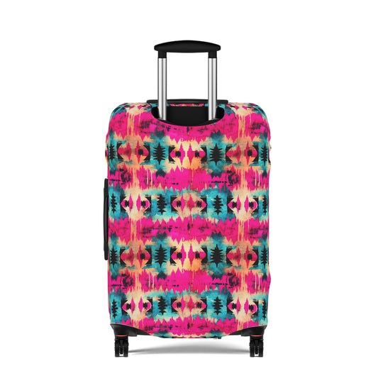 Aztec Luggage Cover - Stylish Travel Protection for Suitcases