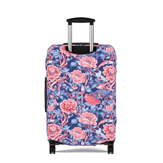 Chinoiserie Luggage Cover - Elegant Suitcase Protector