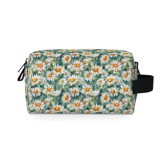 Daisy Toiletry Bag | Cheerful Floral Organizer | Water-Resistant & Durable for Travel, College, and Outdoor Adventures