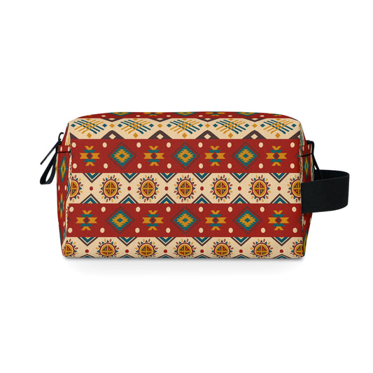 Aztec Toiletry Bag | Water-Resistant & Durable Makeup Bag | Ideal for Camping & College | Stylish Organizer Dopp Kit