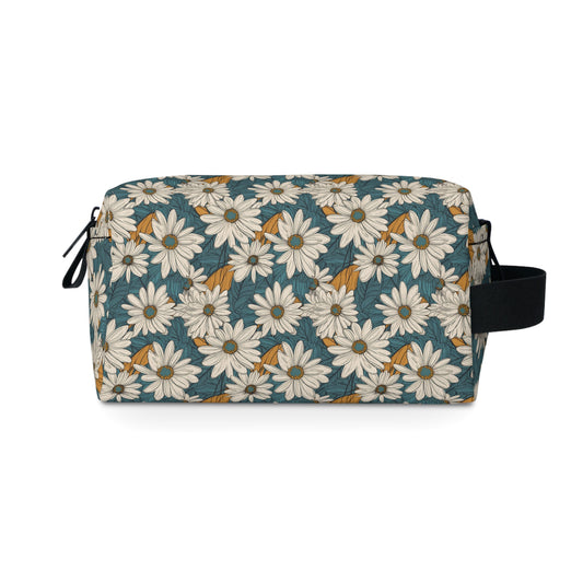 Daisy Toiletry Bag | Cheerful Floral Organizer | Water-Resistant & Durable for Travel, College, and Outdoor Adventures