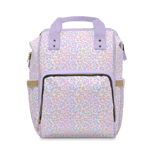 Leopard Print Diaper Backpack - Bold & Stylish Baby Bag with Trendy Leopard Patterns, Perfect for Adventurous Parents