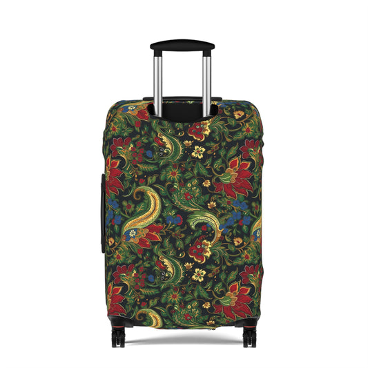 Chinoiserie Luggage Cover - Elegant Suitcase Protector