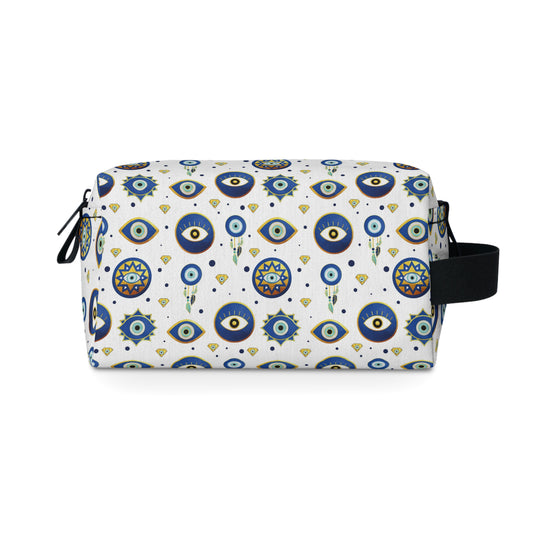 Evil Eye Toiletry Bag | Protective & Water-Resistant Organizer | Ideal for Travel, Camping, College