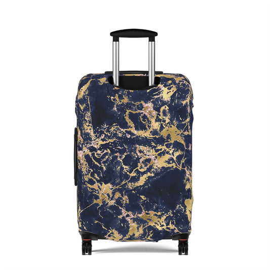 Marble Luggage Cover - Elegant Suitcase Protector