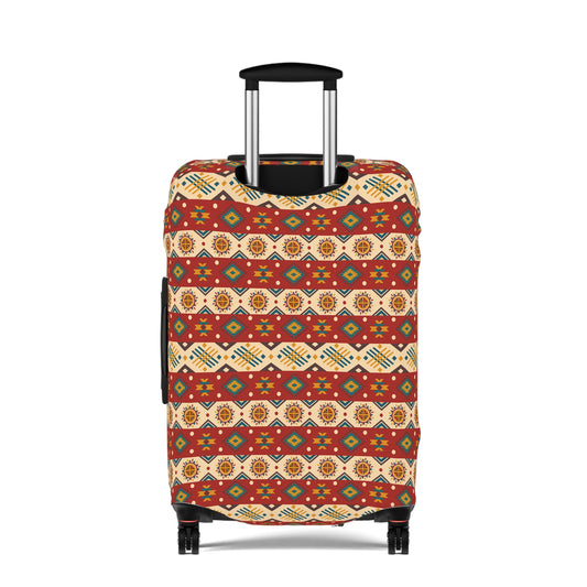 Aztec Luggage Cover - Stylish Travel Protection for Suitcases